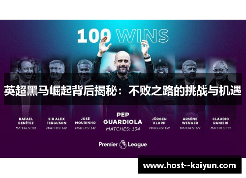 英超黑马崛起背后揭秘:不败之路的挑战与机遇 英超黑马崛起背后揭秘:不败之路的挑战与机遇